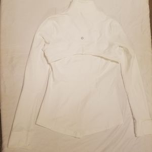 White Lululemon sweater